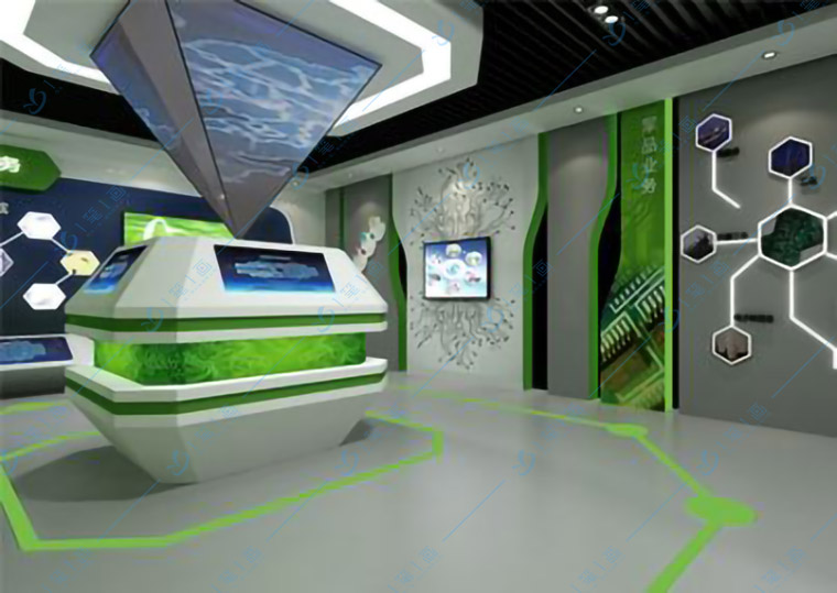 新能源展厅设计，环境保护展馆设计、新能源环保技术发展成果
