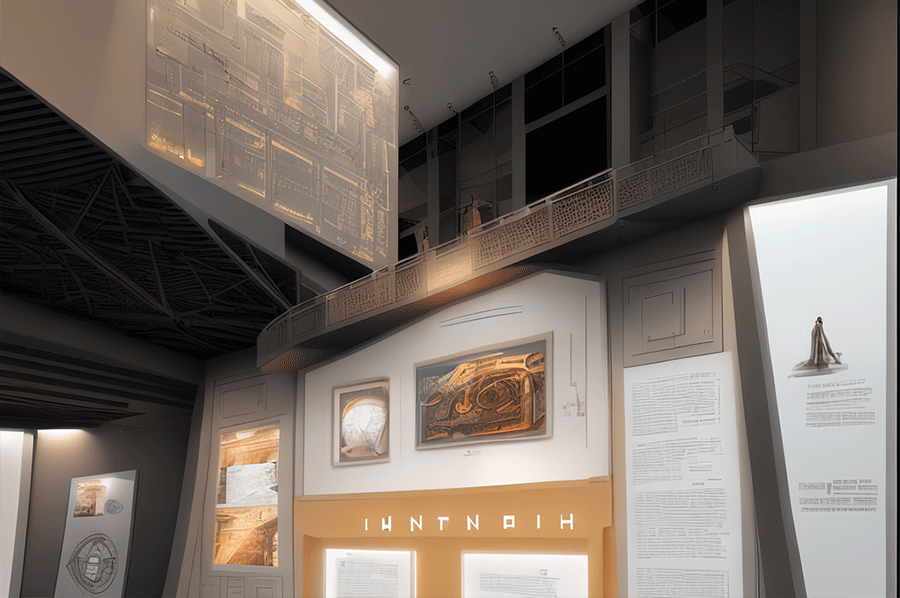 智慧校史展馆策划方案,校史展厅智慧设备,沉浸式校史展馆设计平面图