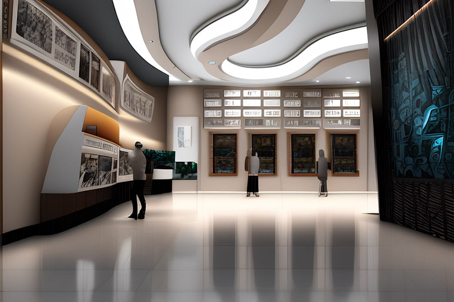 数字化校史馆施工,校史展馆现代化设备,新形势校史展馆设计建设