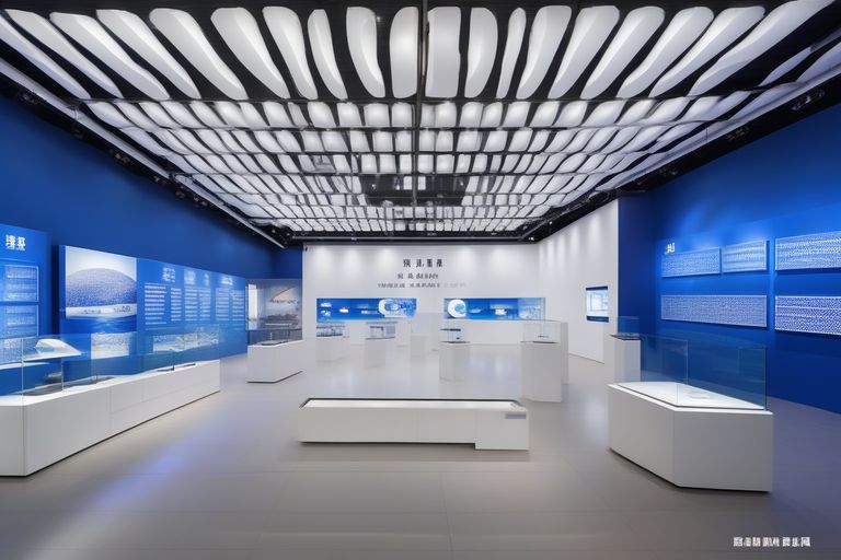 企业馆设备,劳保用品国企展厅设备,供热设备国企文化展厅施工图