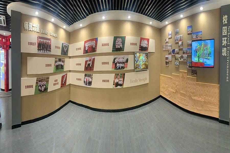 校史展馆施工,小学校史展厅设备,二中校史展馆设备