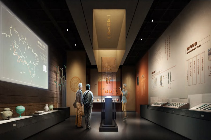 纪念馆施工,胜利纪念馆建设,抗战纪念馆效果图