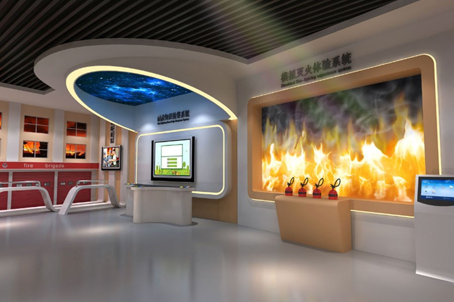 安全展馆施工图,安全应急安全教育实训馆策划设备,安全道路安全警示教育展馆设计设计