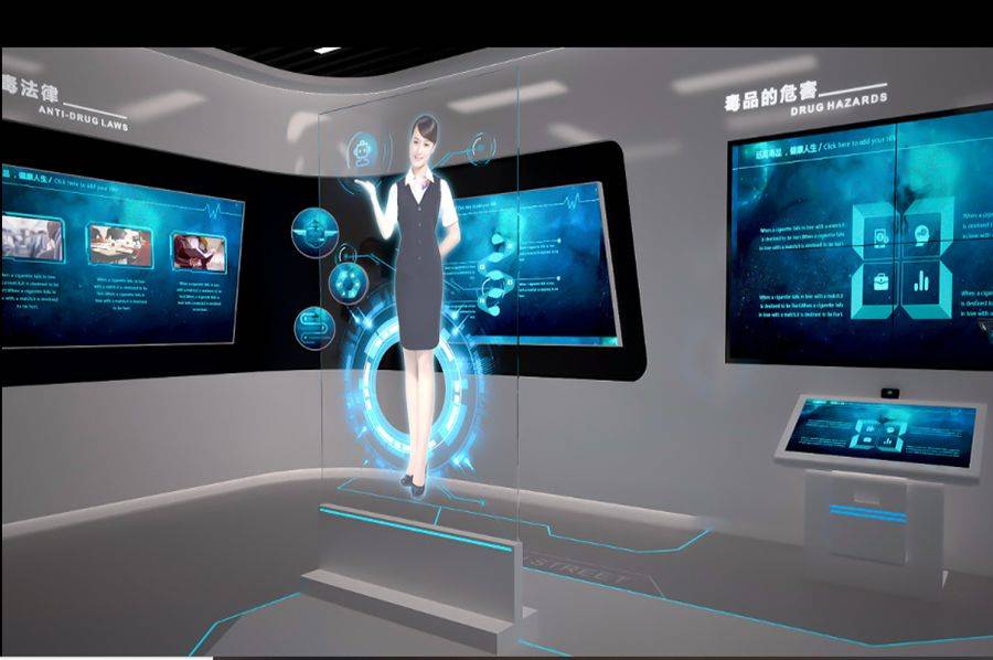 铸牢中华民族共同体意识体展馆施工图,