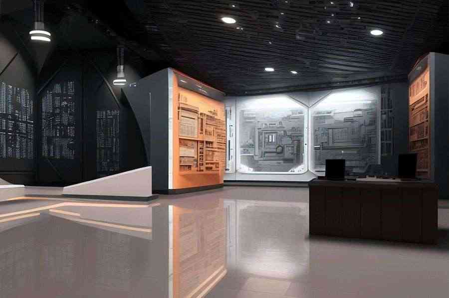 校史馆施工图,一中校史展厅设计,高校校史展厅方案