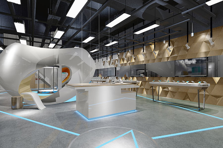 国企产品馆施工图,造纸设备企业产品馆建设,造纸设备国企文化展厅建设