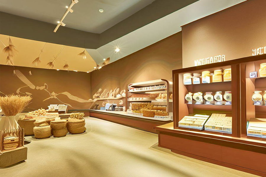 畜牧业展馆施工图