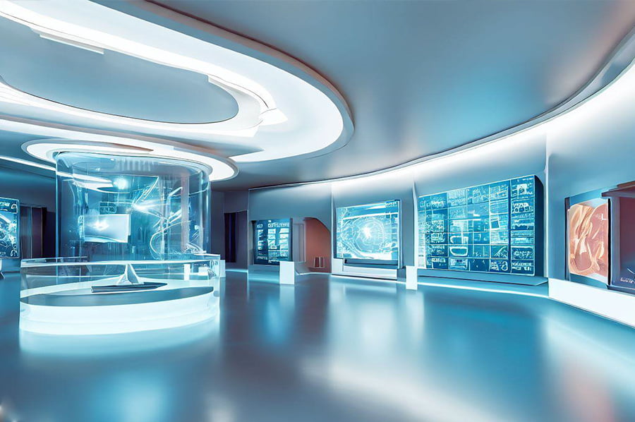 气象模拟展厅建设