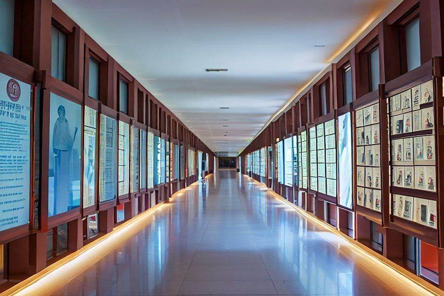 校史展厅策划,高中校史馆设备,小学校史馆设备