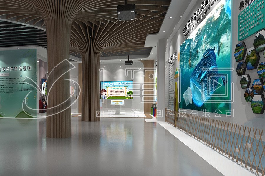 互动湿地保护科普馆建设公司,数字化环保展厅设计,智慧生态保护展馆施工
