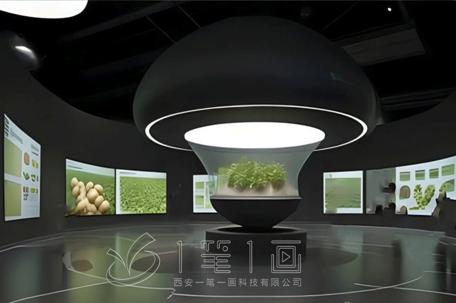 互动种植体验馆设计,数字化农业展览馆建设,智能种植科技展示方案