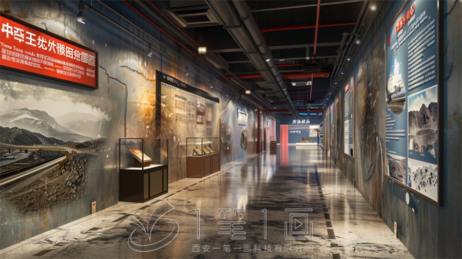 “两路”精神教育基地设计方案，多媒体“两路”精神教育基地设计建设施工拟案例