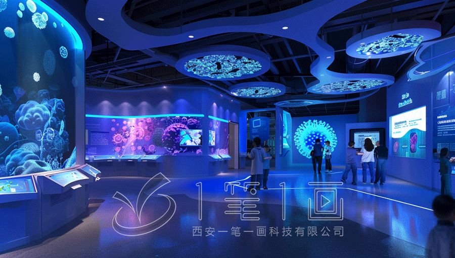 园博园童趣体验馆设计方案，多媒体儿童科普馆建设施工公司