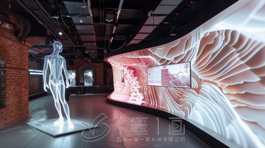 卫生职业学院人体三维数字云体验馆设计方案，多媒体医学展厅建设方案