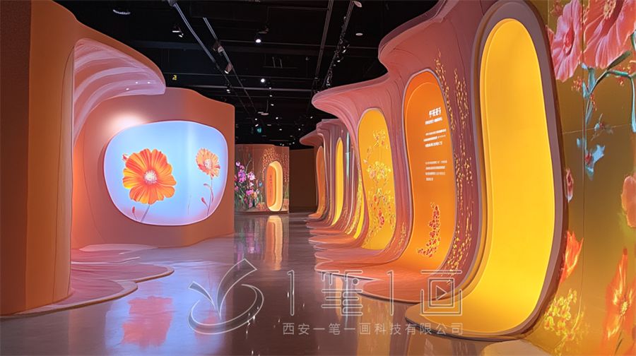石榴展厅设计方案，多媒体互动科技石榴展厅建设方案