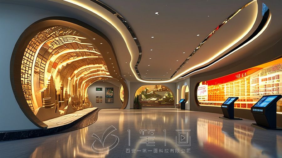 福彩展厅设计方案，多媒体互动福彩展厅建设方案