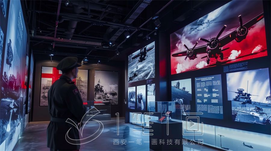 国防动员综合教育训练基地设计方案，多媒体国防动员教育展厅建设施工方案