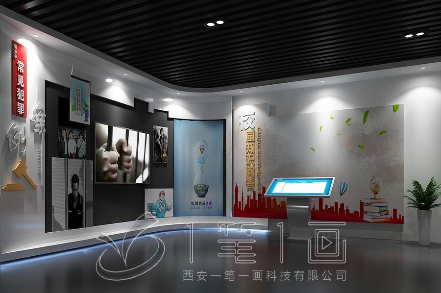 廉政文化展厅设计, 多媒体互动方案, 专业展厅