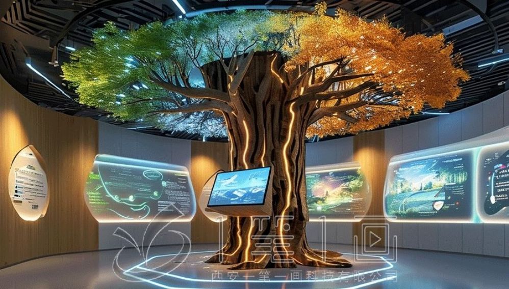 法治教育展厅设计, 互动学习空间, 创意展示
