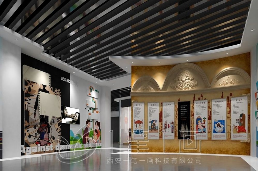 国防动员教育基地,国防展厅设计公司,国防展厅多媒体设备