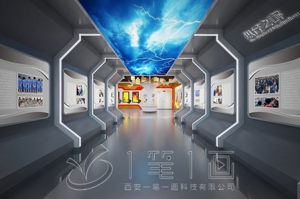 警示教育展厅设计, 多媒体互动设备应用, 廉政建设施工效