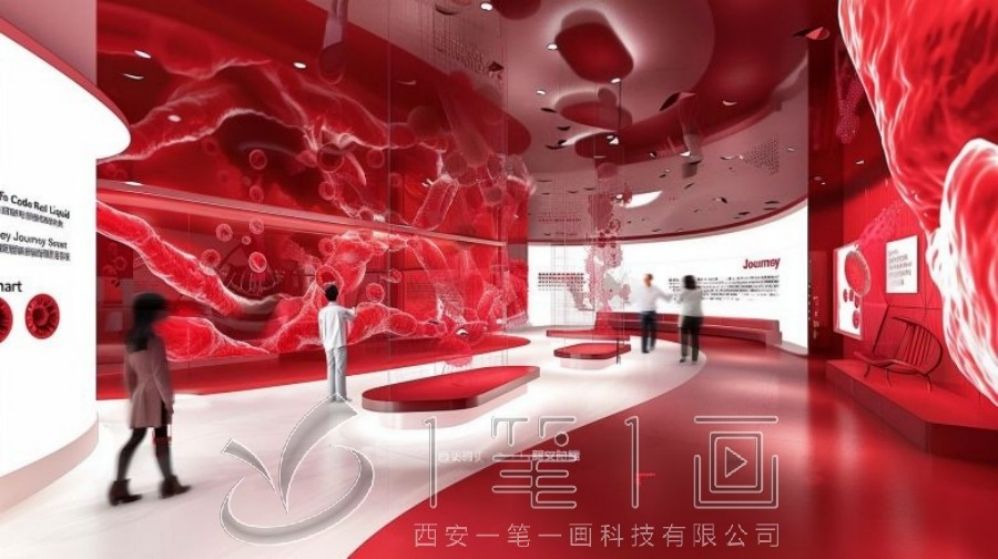 国防动员教育基地设计,多媒体互动展厅方案,创意高科技展示