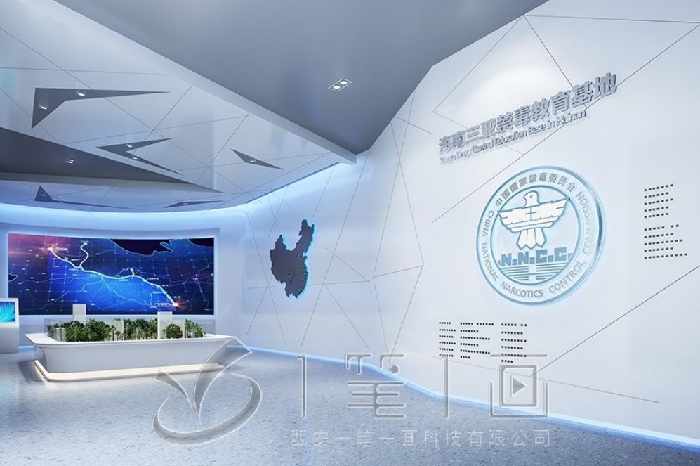法制教育基地设计,互动多媒体展厅方案,智慧法治展示