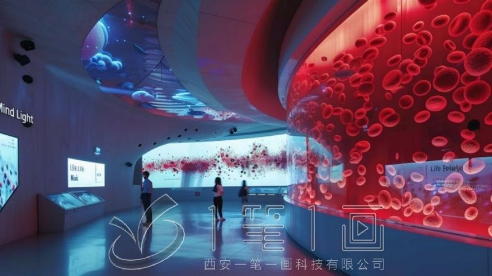 青少年法治教育展厅设计,互动多媒体设备,智慧教育解决方