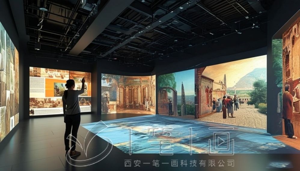 禁毒教育基地设计, 多媒体互动展厅, 现代化创意