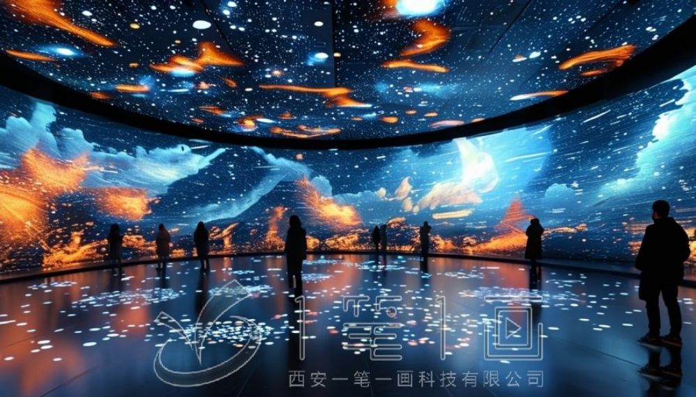 青少年法治教育基地, 互动多媒体展厅, 智慧展厅设计
