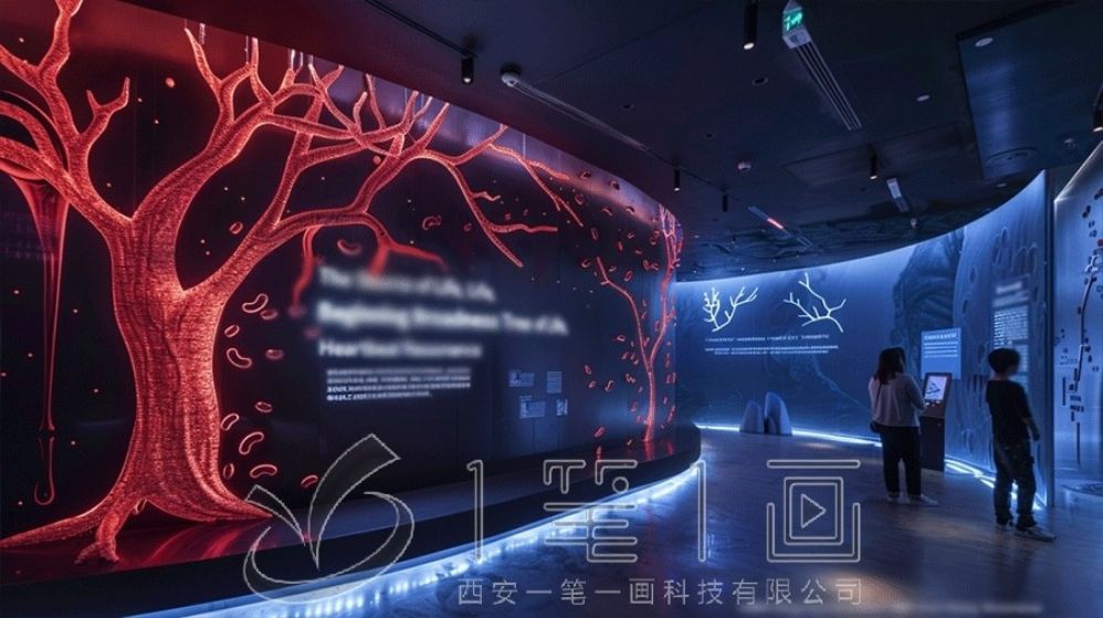 "禁毒教育基地设计, 多媒体互动展示, 现代化教育空