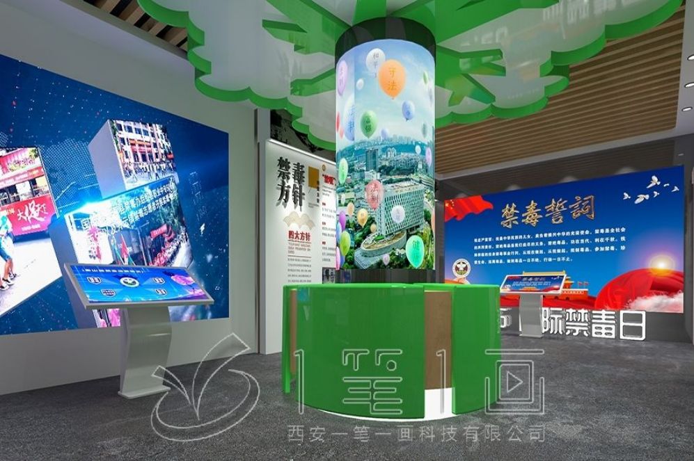 中医药展厅设计, 智慧互动解决方案, 多媒体设备施工