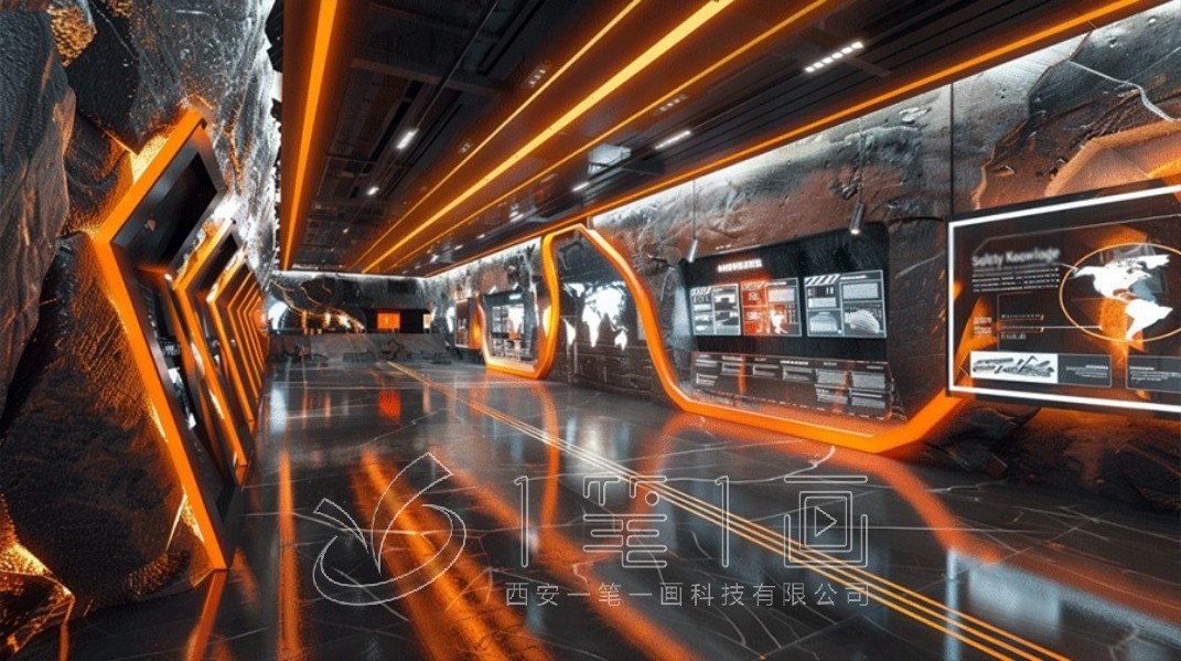 工业互联网展厅设计, 智能多媒体互动, 展厅施工建设, 多媒体设备, 互动体验, 展厅解决方案