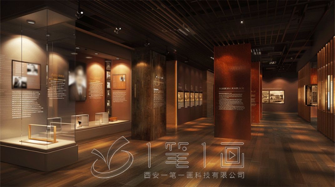 理工校史馆, 职业技术学院校史馆设计, 理工学校历史文化展示, 展厅设计, 校史馆设计