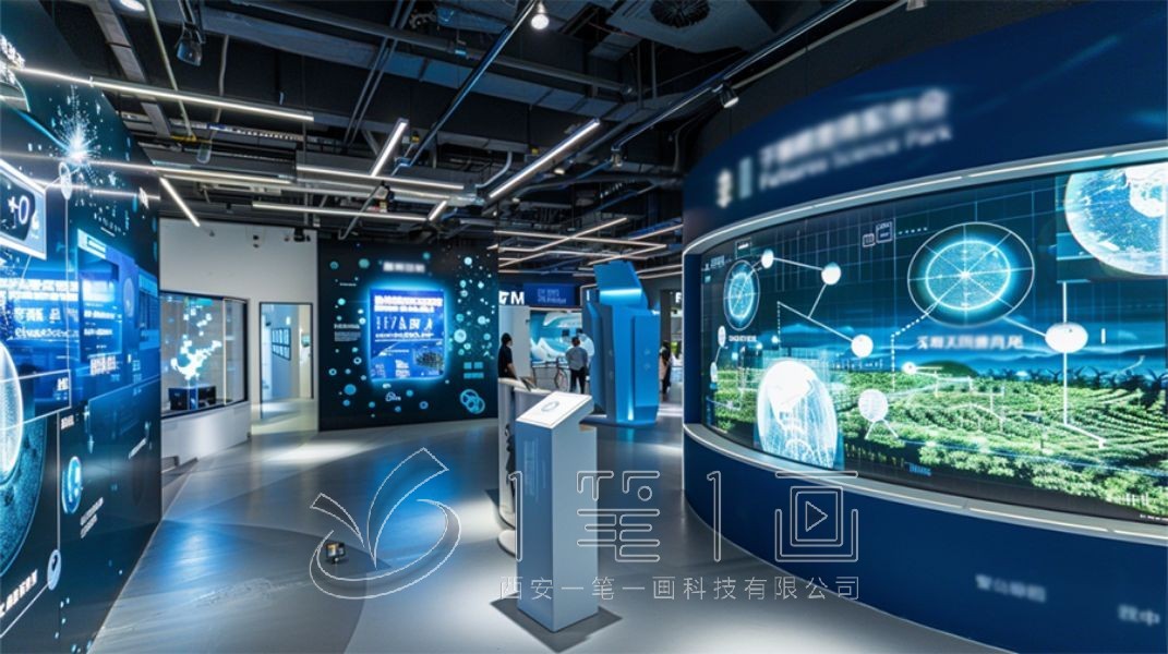 农业科技展厅,农业科技展厅设计,农产品展示解决方案