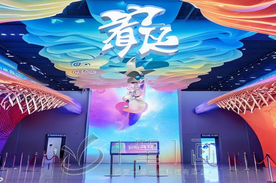 企业馆,绿色发展展厅设计,企业馆设计方案