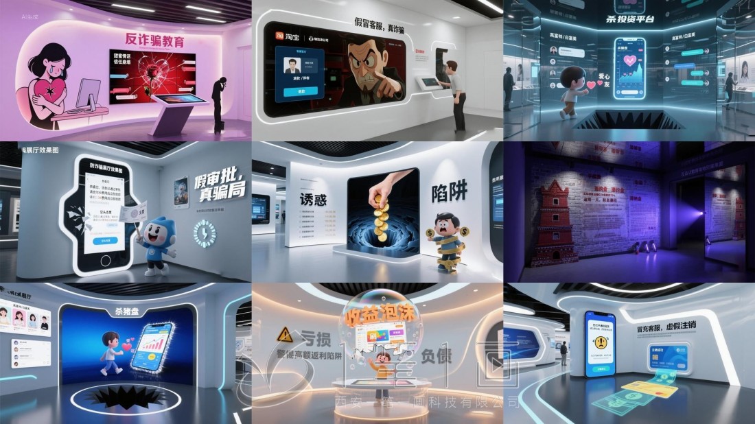 反诈展厅建设，反诈教育基地