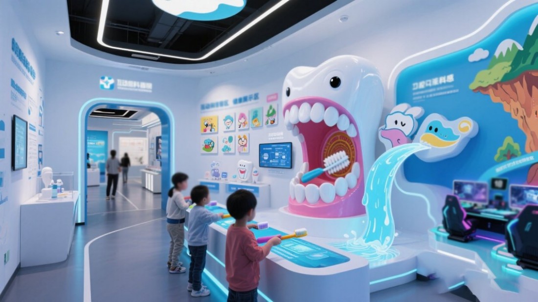 口腔展厅，口腔健康教育基地