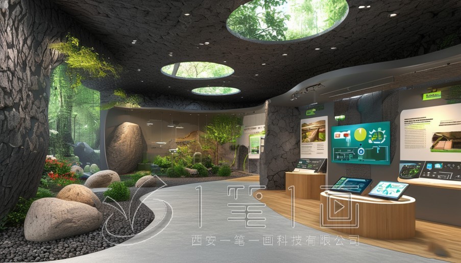 自然展厅，环保展馆