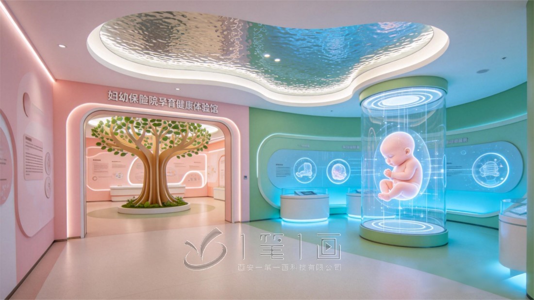 市妇幼保健院"孕育健康体验馆"设计施工项目