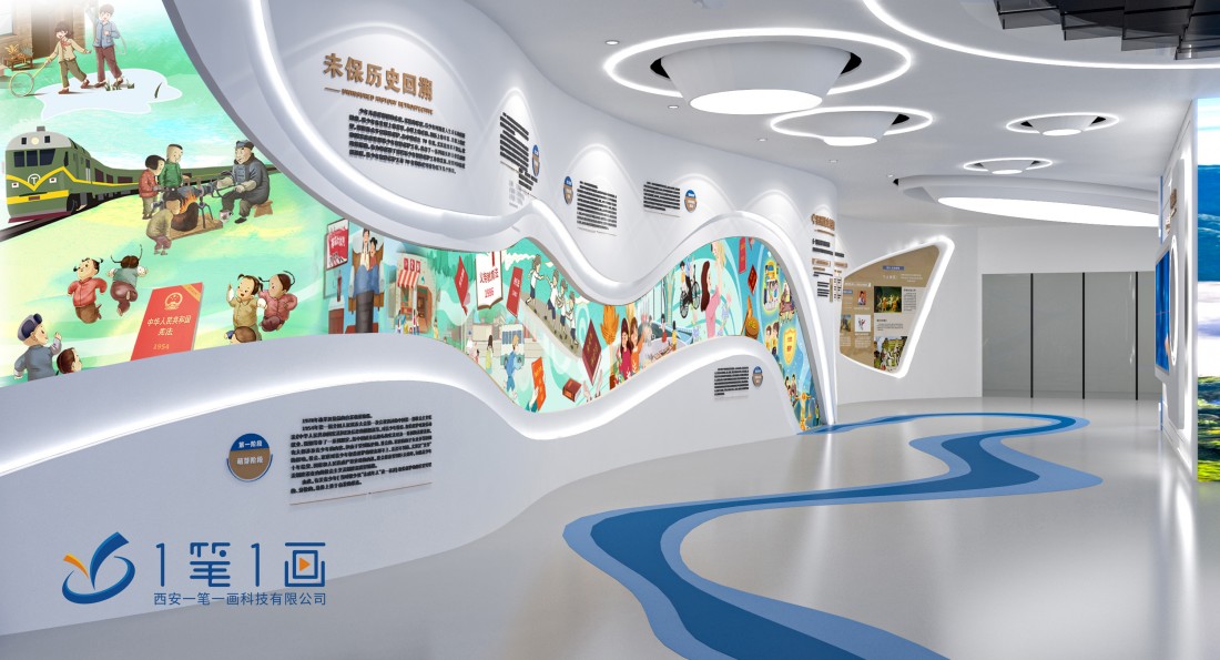 市"四合一"法治教育基地多媒体互动展厅策划方案-一笔一画法治、禁毒、反诈、国家安全教育基地方案