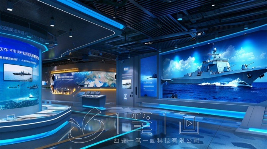 国防教育基地展厅设计，国防教育基地