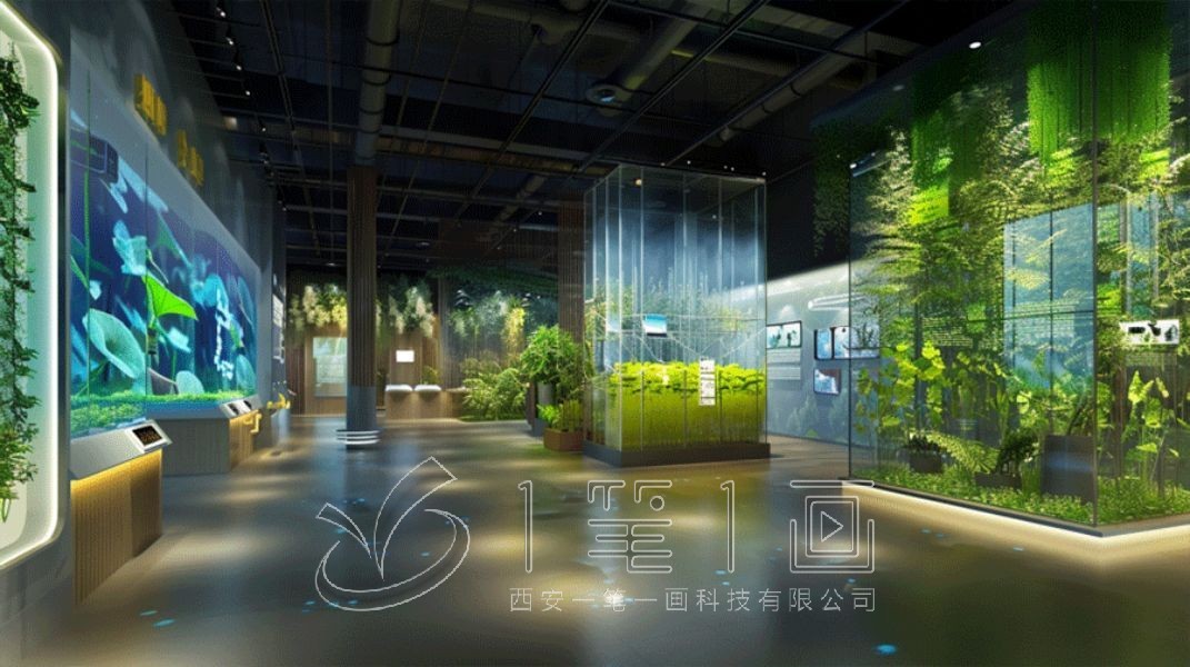 山东省花生研究所展厅设计公司，花生研究所展厅