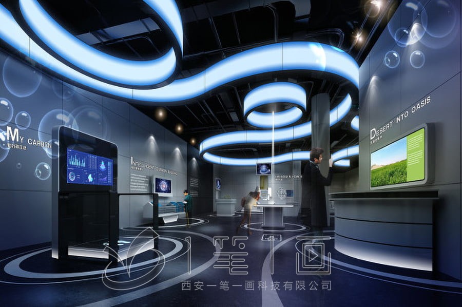展厅设计公司，中国能建展厅