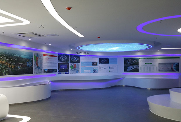 企业展示厅设计与展示厅空间多媒体设备设计