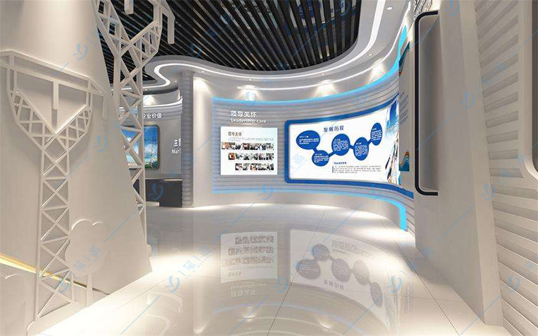 新能源展厅设计效果图，环境保护展馆设计平面图