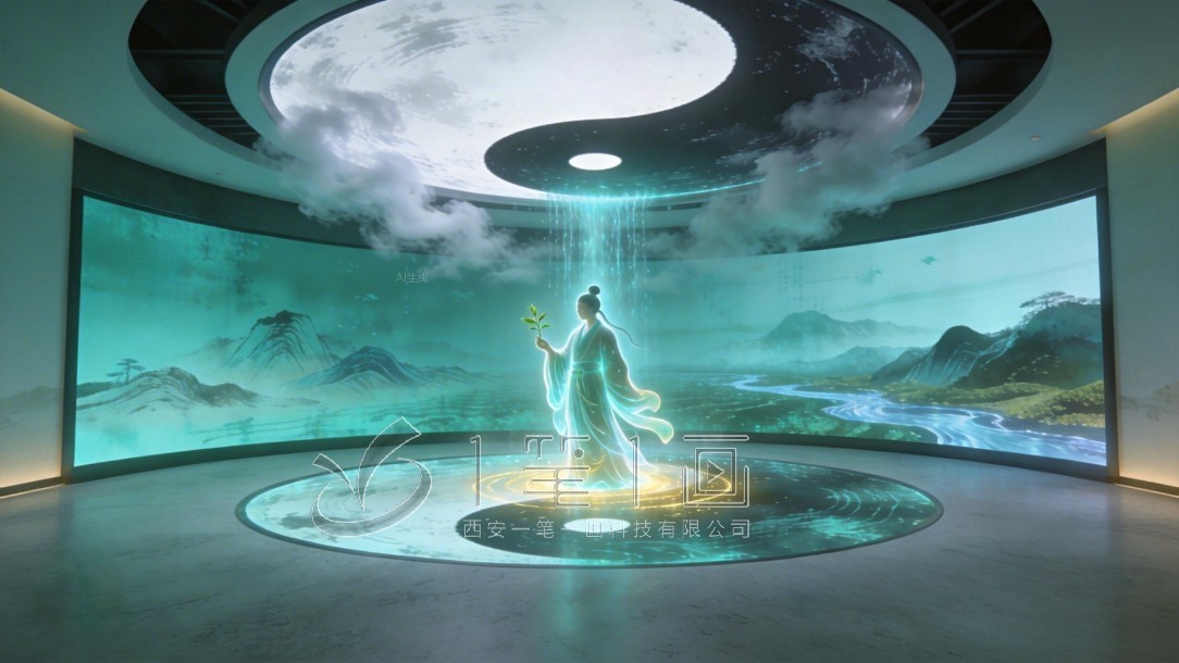 茶道文化体验馆效果图