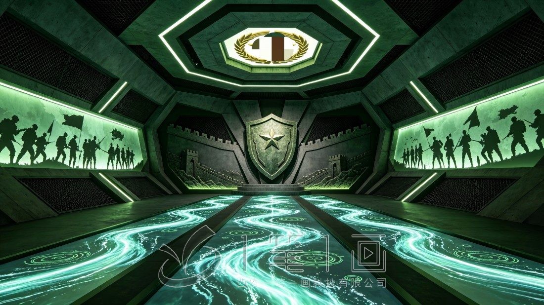 市国防教育基地效果图