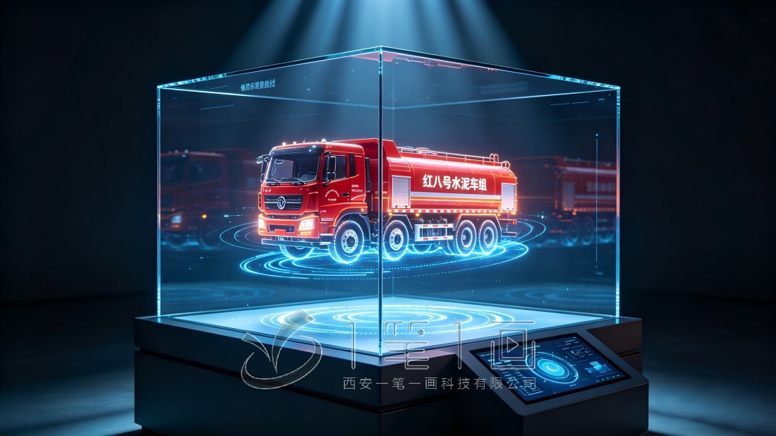  石油企业展厅多媒体党建展厅效果图