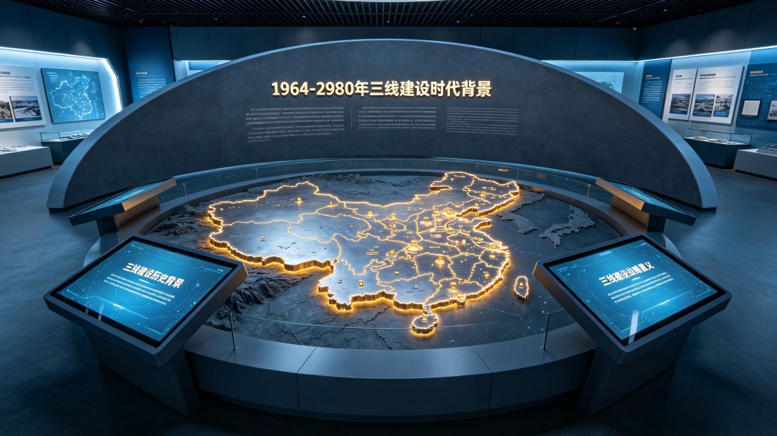 县三线精神教育基地效果图